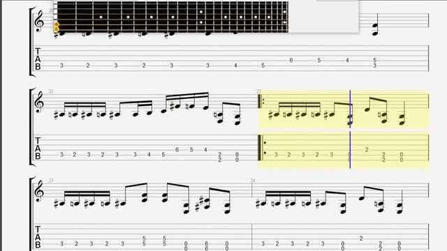 Blind Man's Razor   Apoplectic GUITAR 1 TABLATURE смотреть онлайн