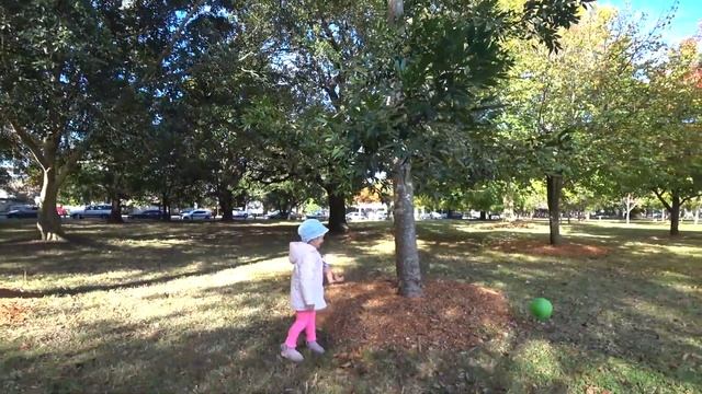 Ева гуляет с куклой Эммили Baby Born смотреть онлайн