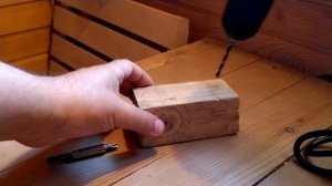 Дрель-шуруповерт Kolner KED 240V - Сверление сверлом по дереву №4.