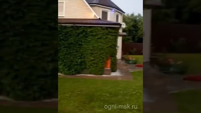 Дизайнерская подсветка зданий на участке