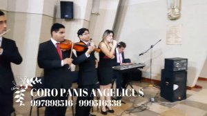 CORO PANIS ANGELICUS - AMAR ES ENTREGARSE - SANTÍSIMO NOMBRE DE JESUS