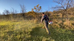 Stihl Fs 490 C- EM with durocut 40-4 trimmer head 4 mm in action !!! ??? ( motocoasa Stihl )