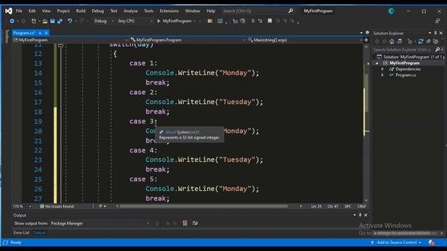 Switch Statement in Asp NET Using C# | How does a switch statement work in C#? | Switch Statement