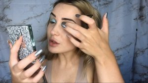 Быстрый Новогодний макияж за 15 минут плюс лайфхак - стрелки за минуту