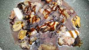 Греческий салат из морепродуктов