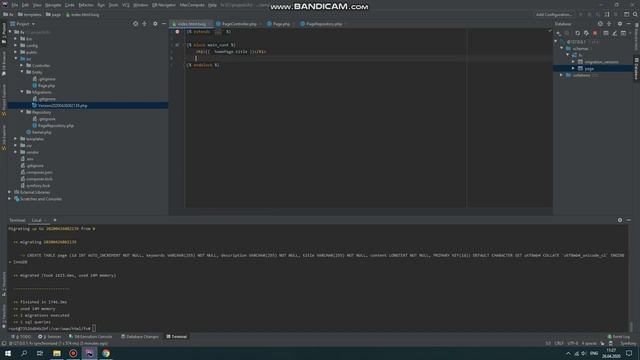Symfony 5 (урок 6) - миграции , выборка данные из БД смотреть онлайн