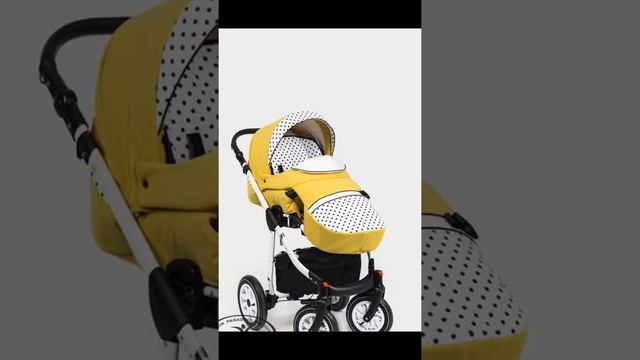 Детская коляска Dada Paradiso Group Glamour Yellow смотреть онлайн