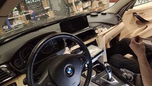 Установка магнитолы Parafar на BMW F30