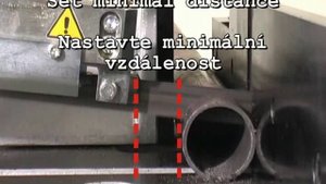 Пиление заготовки на ленточнопильном станке