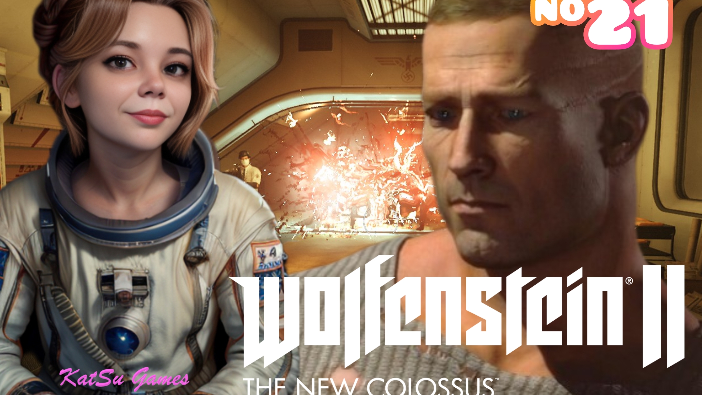 ТЕПЕРЬ МЫ НА ВЕНЕРЕ⇒ WOLFENSTEIN 2 THE NEW COLOSSUS #21