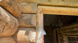 Обсада в бане: ошибки в установке обсады, выявленные при замере проемов. Ставим деревянные евроокна