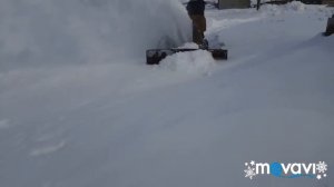 Кидаем снег самодельным ротором. (Часть2)