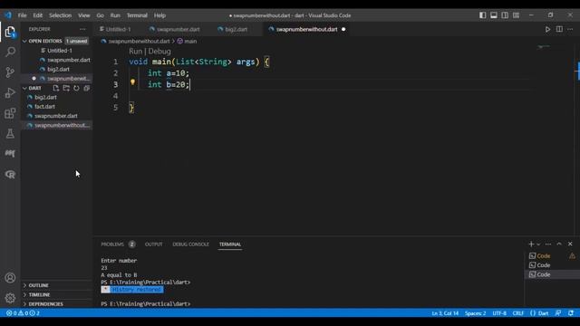 HOW TO SWAP TWO NUMBER WITHOUT USING THIRD VARIABLE | CPP Example | Tamil Software