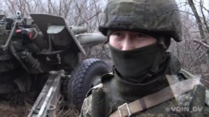 Так выглядит реальная боевая работа артиллеристов группировки V,если ее красиво снять и смонтировать