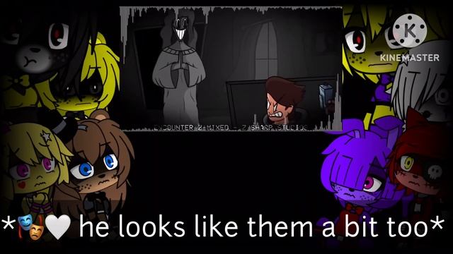 Fnia Reacts To Encounter Z-mixed Remix Ver3
