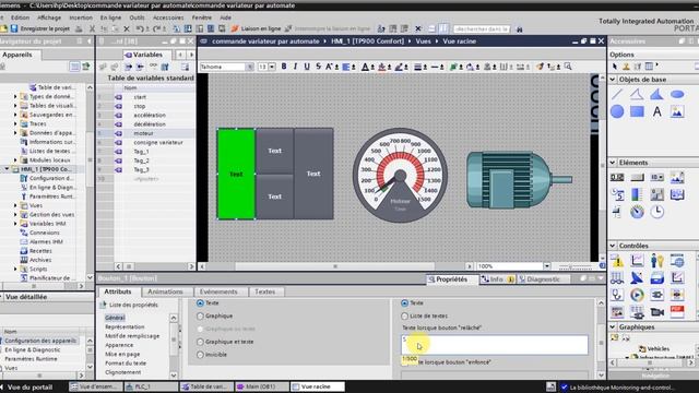 Tia Portal Commande Variateur de vitesse par API смотреть онлайн