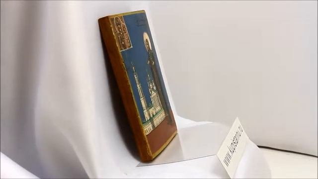 Купить редкие старинные иконы? Икона старинная преподобный Феодосий Тотемский. DR0355