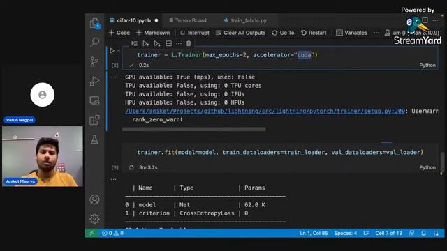 MLRW-23 | Scaling PyTorch Code with Fabric, PyTorch Lightning and Lit-LLaMA | Aniket Maurya смотреть онлайн
