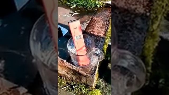 Все еще пьете родниковую воду? Тест на ОВП