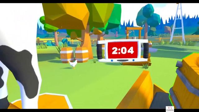 Cow Milking Simulator (Доем корову) смотреть онлайн