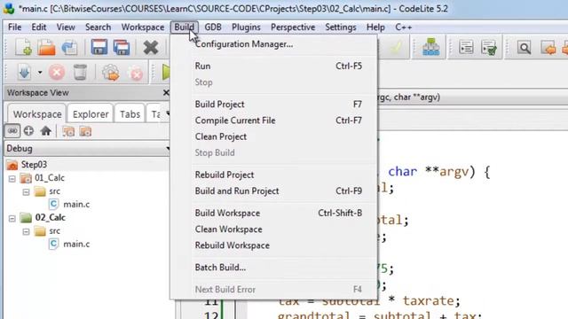 006 Introduction to CodeLite