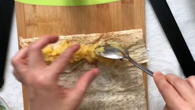 Пирожки из лаваша с картошкой, Нежнейшие!!! смотреть онлайн