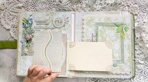 свадебный фотоальбом скрапбукинг Ромашки