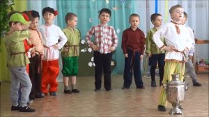 супер идея! песня "Русский самовар". в детском саду. интересная постановка песни.