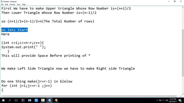 Diamond Pyramid Pattern Type 2 in Java смотреть онлайн
