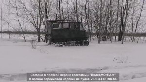 Самодельный гусеничный вездеход Хабаровск
