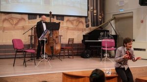 Сказка о музыкальных инструментах. Контрабас