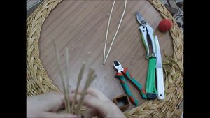 Мастер-класс по изготовлению "Птицы счастья" из лозы