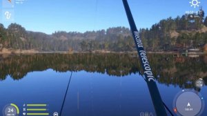 Фарм серебра на озере Куори на поплавок. Русская Рыбалка 4