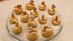 Заварные пирожные "Лебеди"