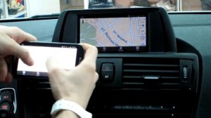 Видеоинтерфейс SMI IPAS для BMW F20-F30 серии. Перенос картинки и звука с Android на монитор BMW.