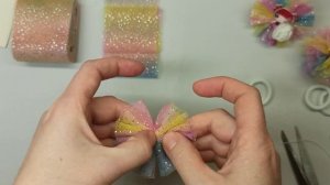 ТОП 5 ПРОСТЫХ БАНТИКОВ ИЗ ФАТИНА/Бантики из фатина/МК/DIY