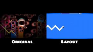 "Peaceful" Original vs Layout | Geometry Dash Comparison