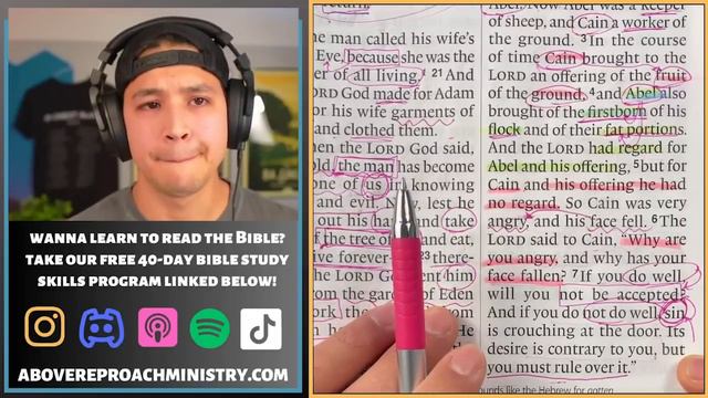 THESE Connections Blew My Mind: How Cain and Abel Connects To Genesis 1-3 смотреть онлайн