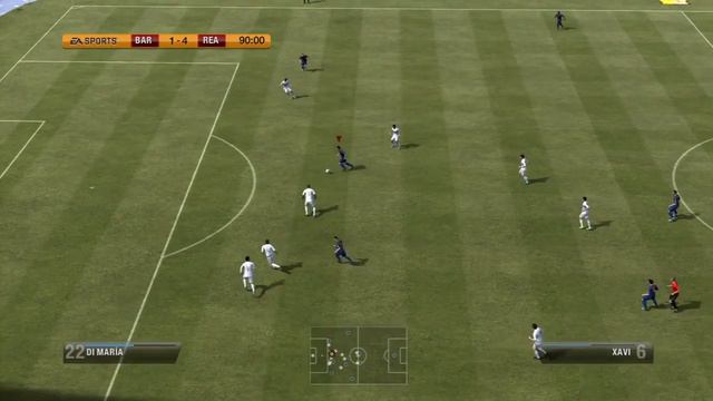 FIFA 12 Online Goal  Sick Post and In by Xavi  HD