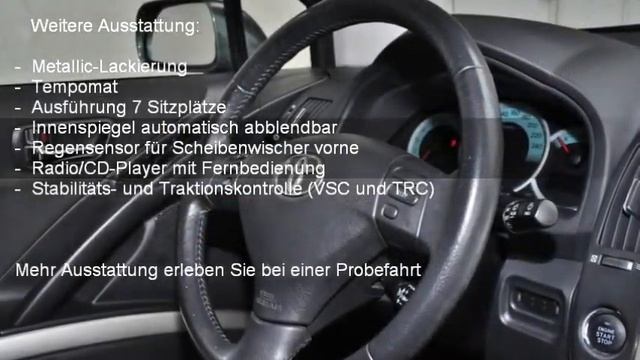 TOYOTA Corolla Verso 1.8 L.Sol - T-3406 - AUTOHAUS SCHIESS AG - OCCASION смотреть онлайн