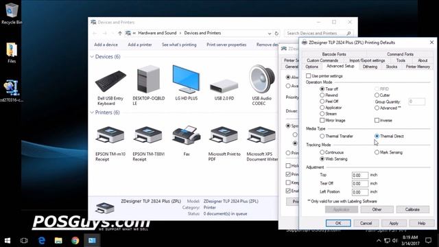 POSGuys How To: Install a Zebra Desktop Printer