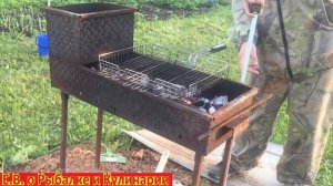 Хороший сварной мангал для дачи который прослужит много лет.Мой мангал после 6 лет эксплуатации.