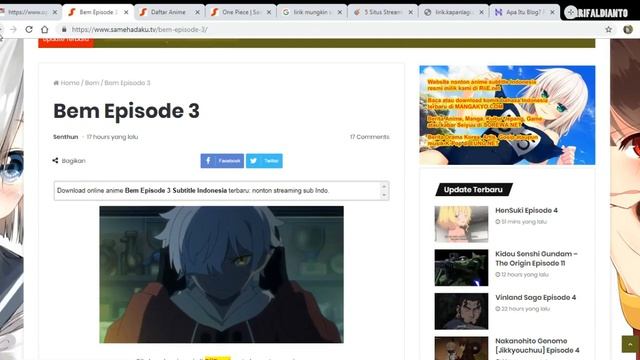 4 Situs Streaming Nonton Anime Subtitle Indonesia Terbaik смотреть онлайн