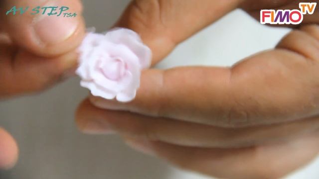 Мастер-класс: Браслет с розами из полимерной глины FIMO/polymer clay tutorial смотреть онлайн