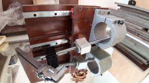 Ось Z. Фрезер с ЧПУ из текстолита, ЧПУ своими руками.