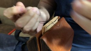 Шов елкой с двух сторон