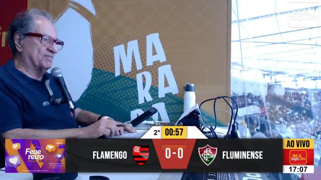 FLAMENGO 2 X 0 FLUMINENSE - Campeonato Carioca - 10ª rodada - 25/02/2024 - AO VIVO смотреть онлайн