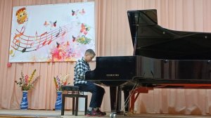Ю.Щуровский Инвенция ля мажор Исполняет Сябровский Матвей