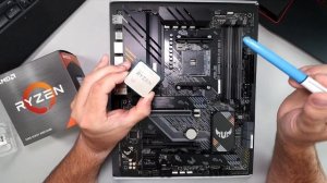 Installing Ryzen 7-5800x on Asus Tuf Gaming B550 Plus WiFI II Motherboard