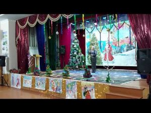 Новогодний концерт в с.Хив гр.Берекат песня "Кlани рикlер"